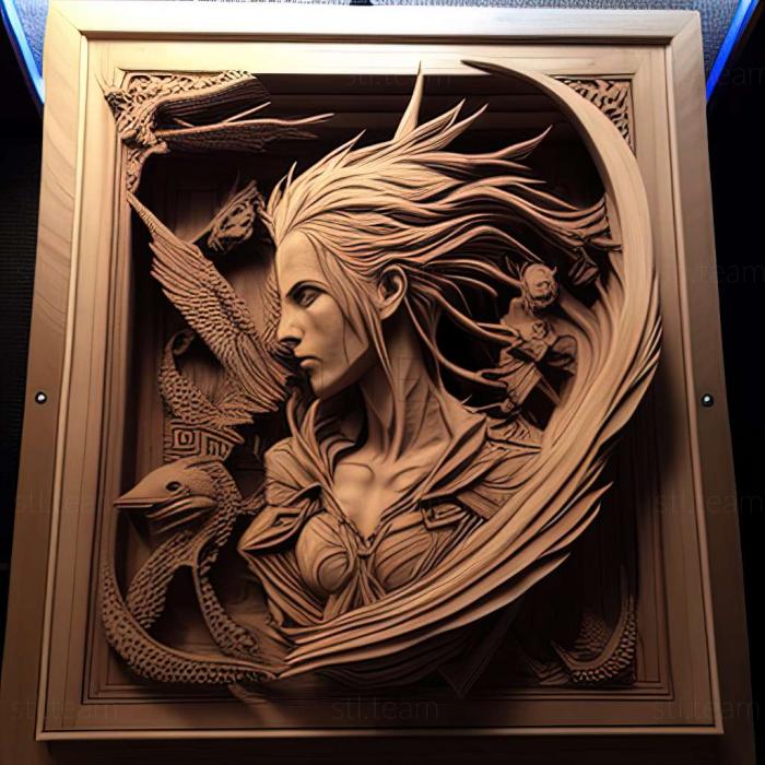 3D model Final Fantasy 10 game (STL)